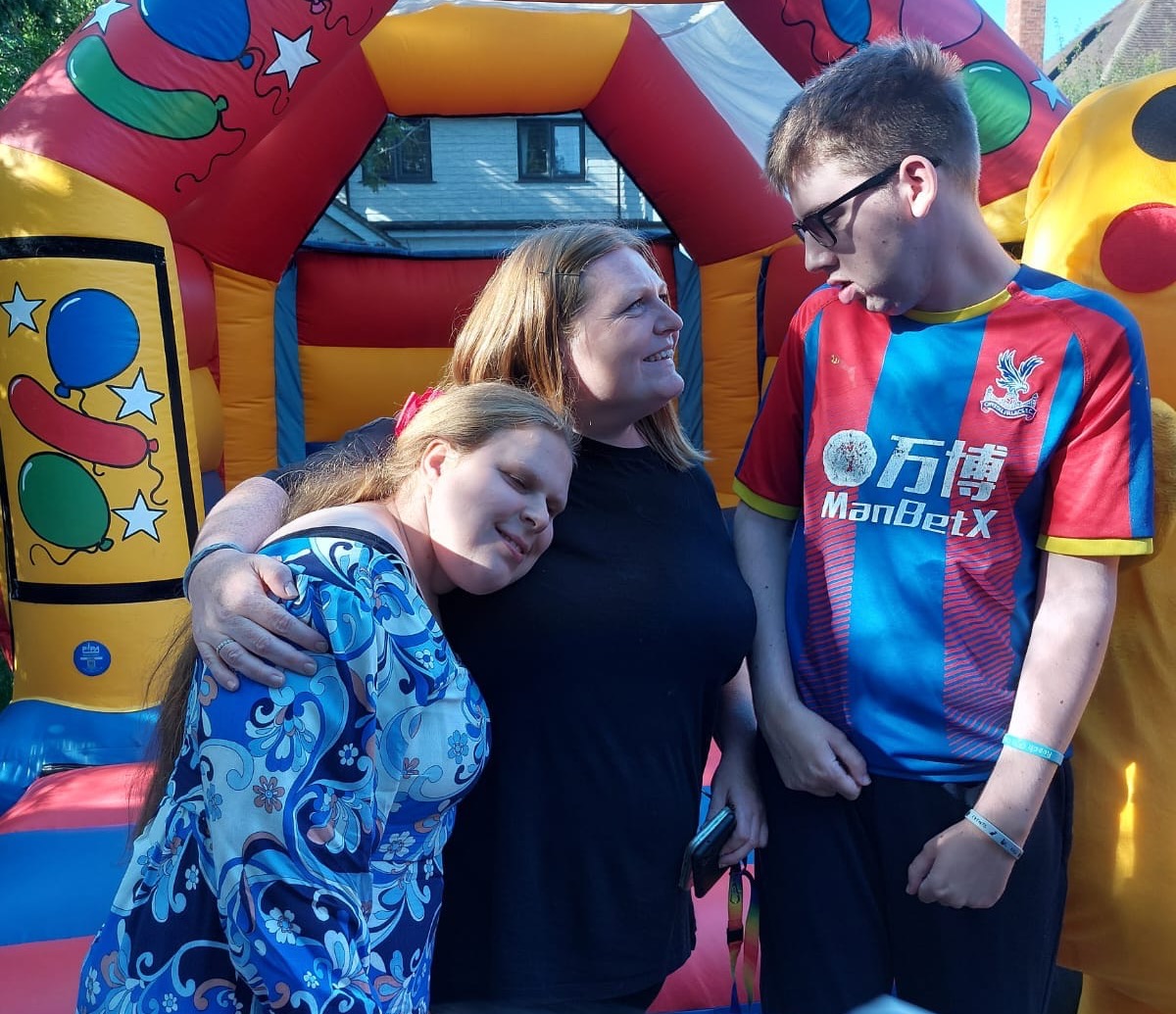 Acorns staff supporting an individual