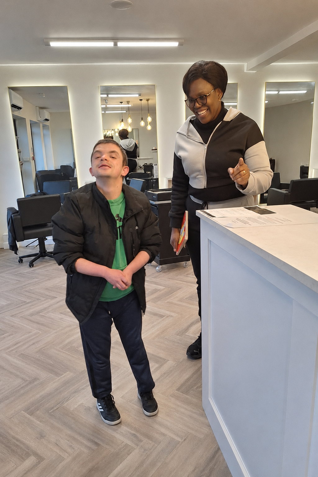 Members of the Acorns team together