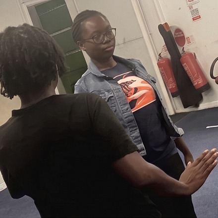 Trainer leading a Proact-SCIPr training session