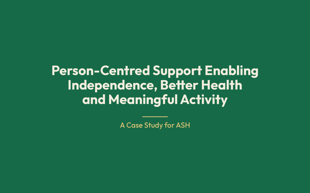 A Case Study for ASH