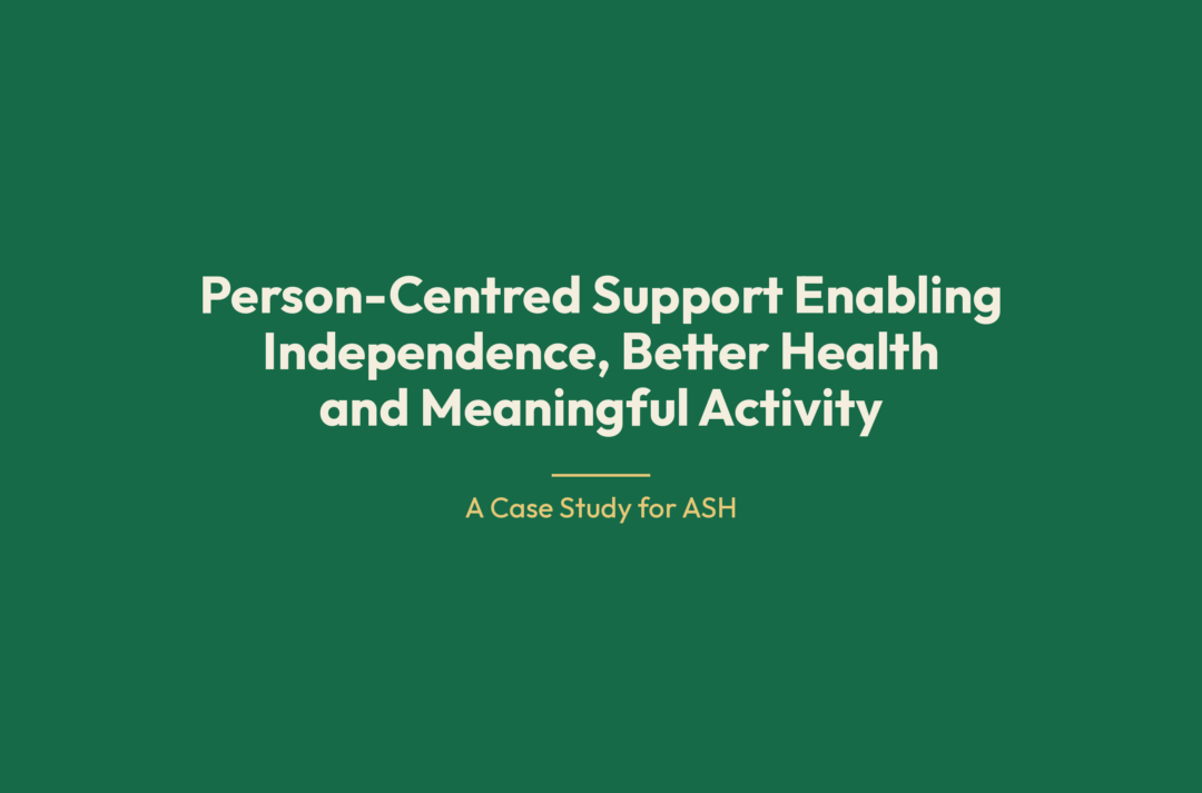 A Case Study for ASH